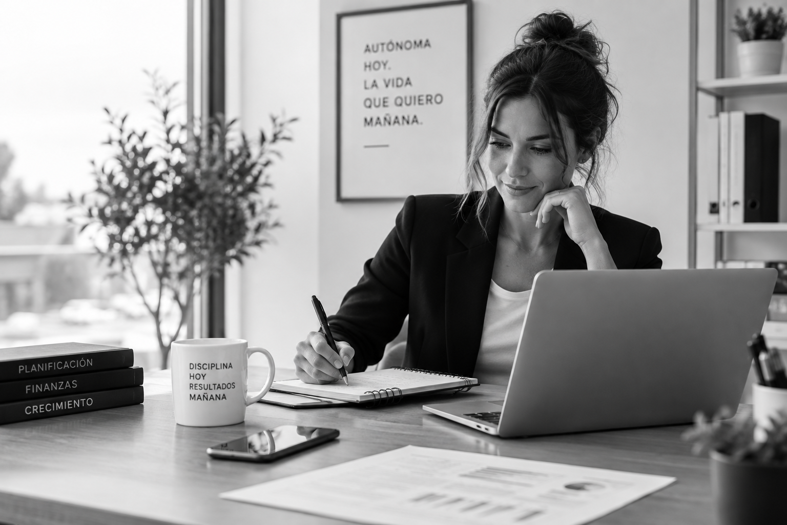 Asesoría para autónomos: profesional trabajando en su actividad