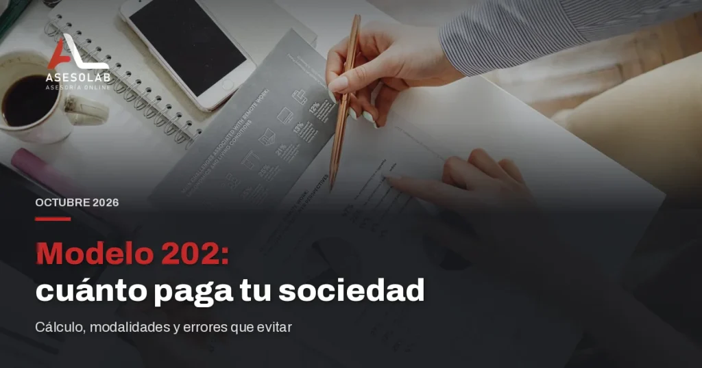 Modelo 202: asesores calculando el pago fraccionado del Impuesto sobre Sociedades